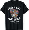 Just A Girl Who Loves Michael King New York MLBPA Apparel | Perfect Gift Idea