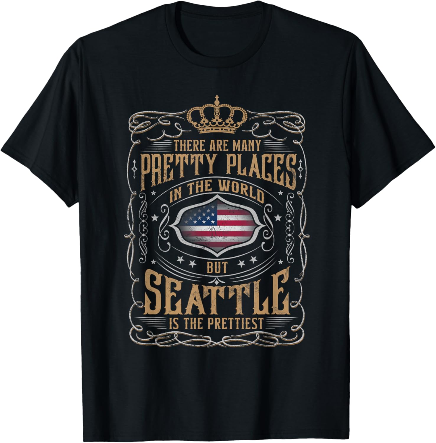 From all places I know, SEATTLE, WA is the prettiest Apparel | Top Conversion Title | Aesthetic Casual Look