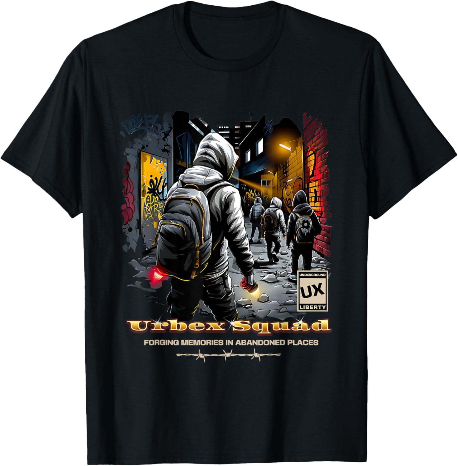 Urbex Squad - forging memories in abandoned places Apparel | Top Conversion Title | Daily Wear Essential