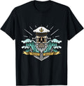 Rialto Beach Washington Sea Captain Pirate Skull Nautical T-Shirt for Men Women Kids T-Shirt | Top Conversion Title | High CTR Boost