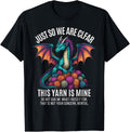 Vintage Funny Yarn Dragon Knitting Crochet Lover Yarn Supply | Top Rated | Customer Favorite