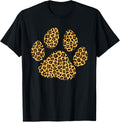 Leopard Dog Paw Print Apparel Trending US Gift Ready