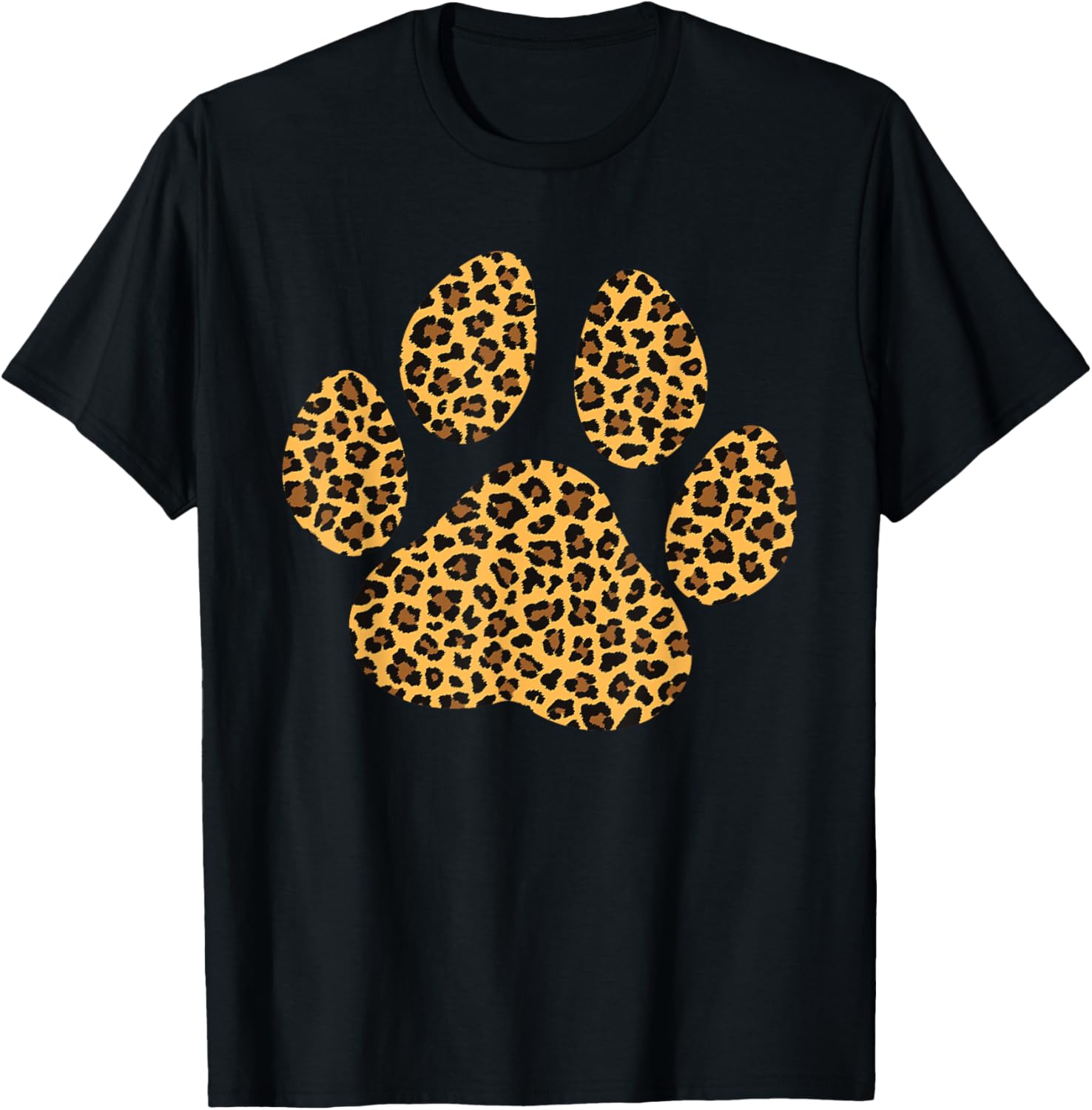 Leopard Dog Paw Print Apparel Trending US Gift Ready