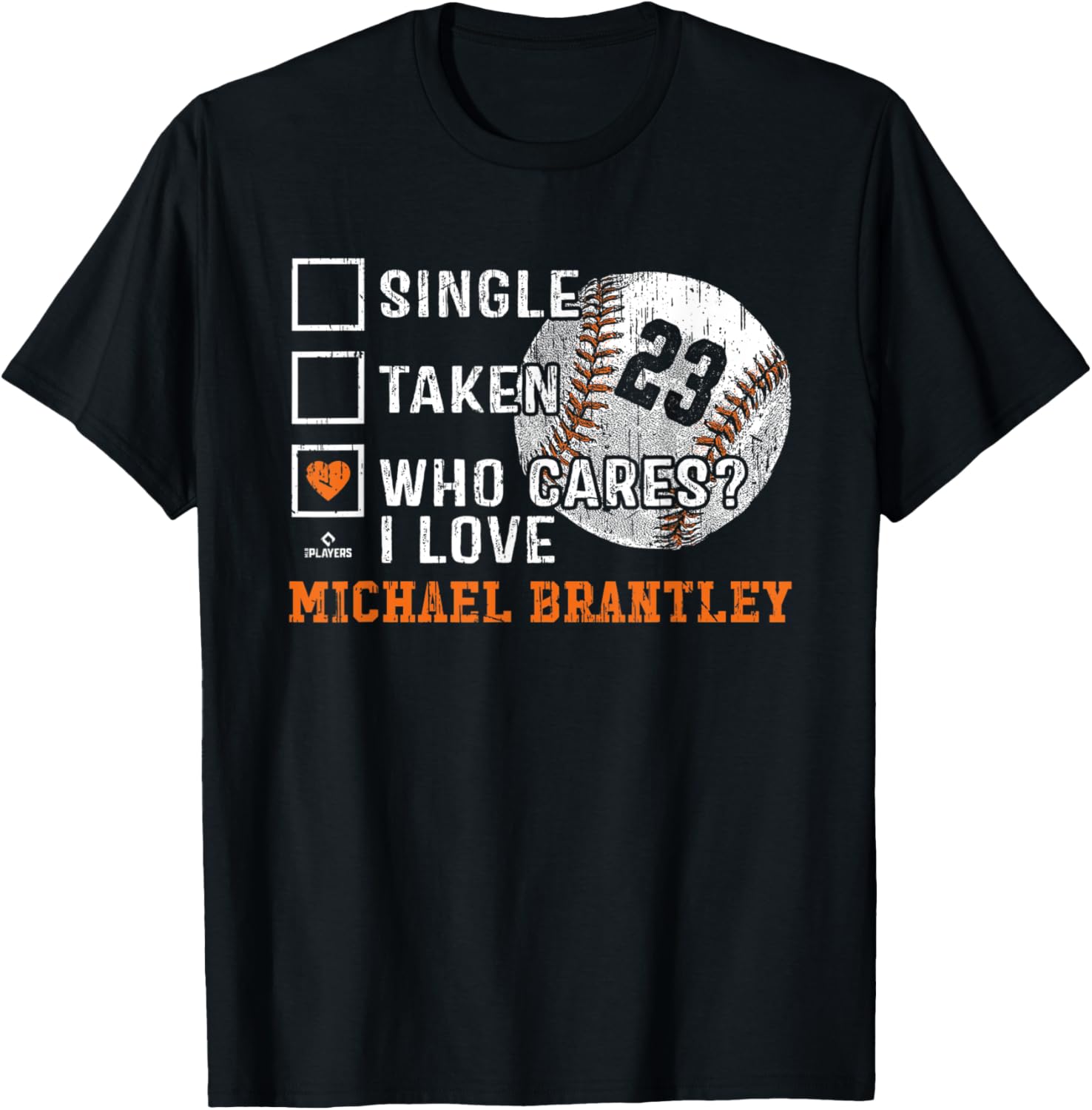 Who Cares I Love Michael Brantley Michael Brantley Houston Apparel | US Best Seller