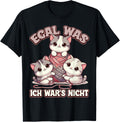 Egal Was Ich War's Nicht Cute Cats Yarn Yarn Supply | Viral US Pick | Best Seller Choice