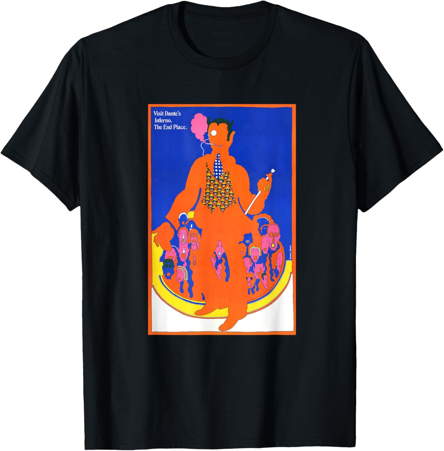 Pushpin Legend T-Shirts No.99 THE END PLACE. T-Shirt | Bestseller Style | Perfect Gift Choice
