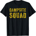 CAMPSITE SQUAD Leopard Print Summer Counselor Teacher Team T Shirt for Men Women Kids T Shirt High Search Demand Everyda