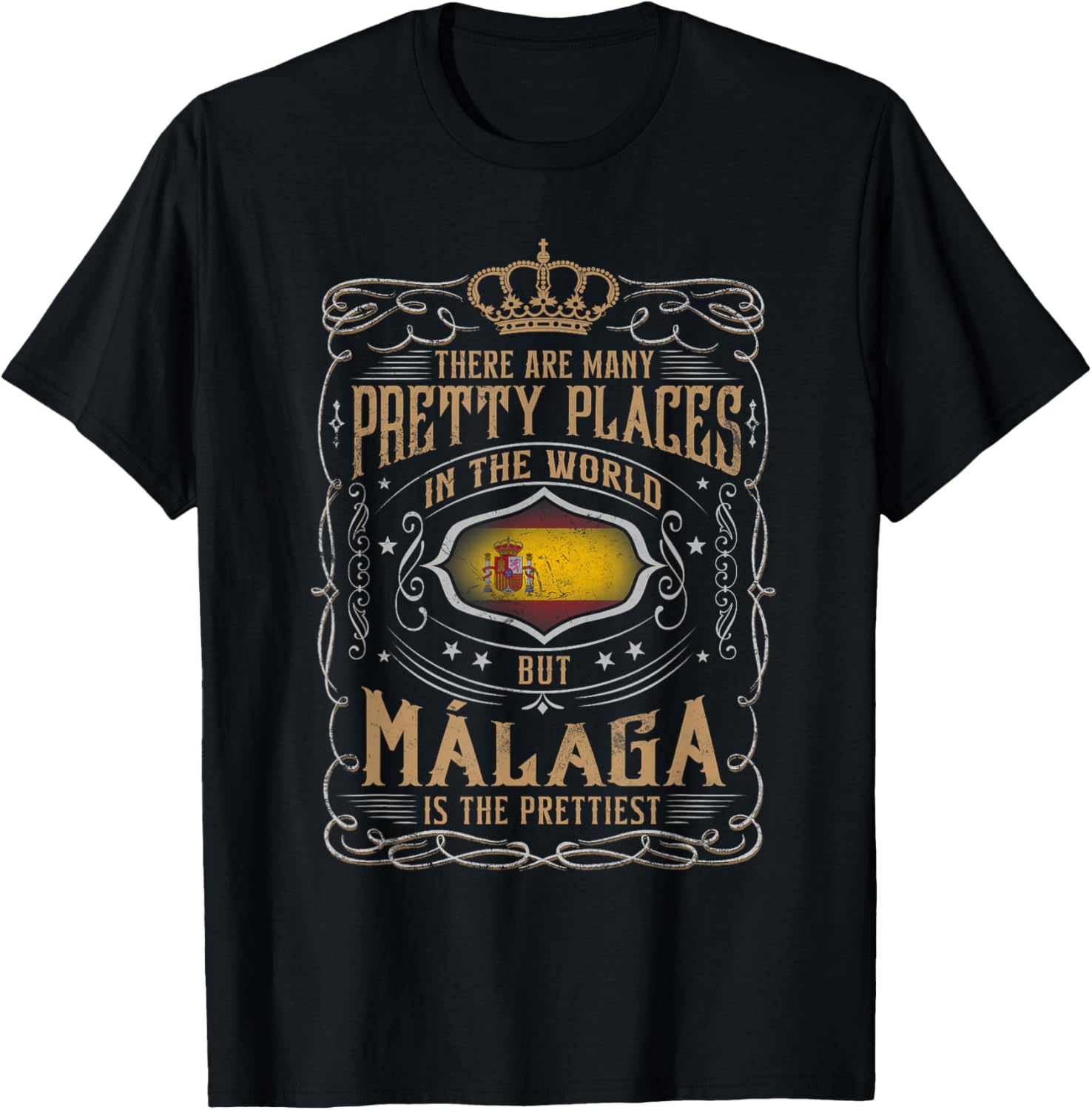 From all places I know, MALAGA is the prettiest Apparel | High Search Volume | Customer Favorite