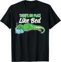 There is no place Like Bed T-Rex Dino sleeps soundly Apparel | Trending 2025 | Daily Wear Essential
