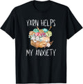 Yarn Helps My Anxiety Improve Mental Health Hobby Creativity Yarn Supply | Top Rated | High CTR Title