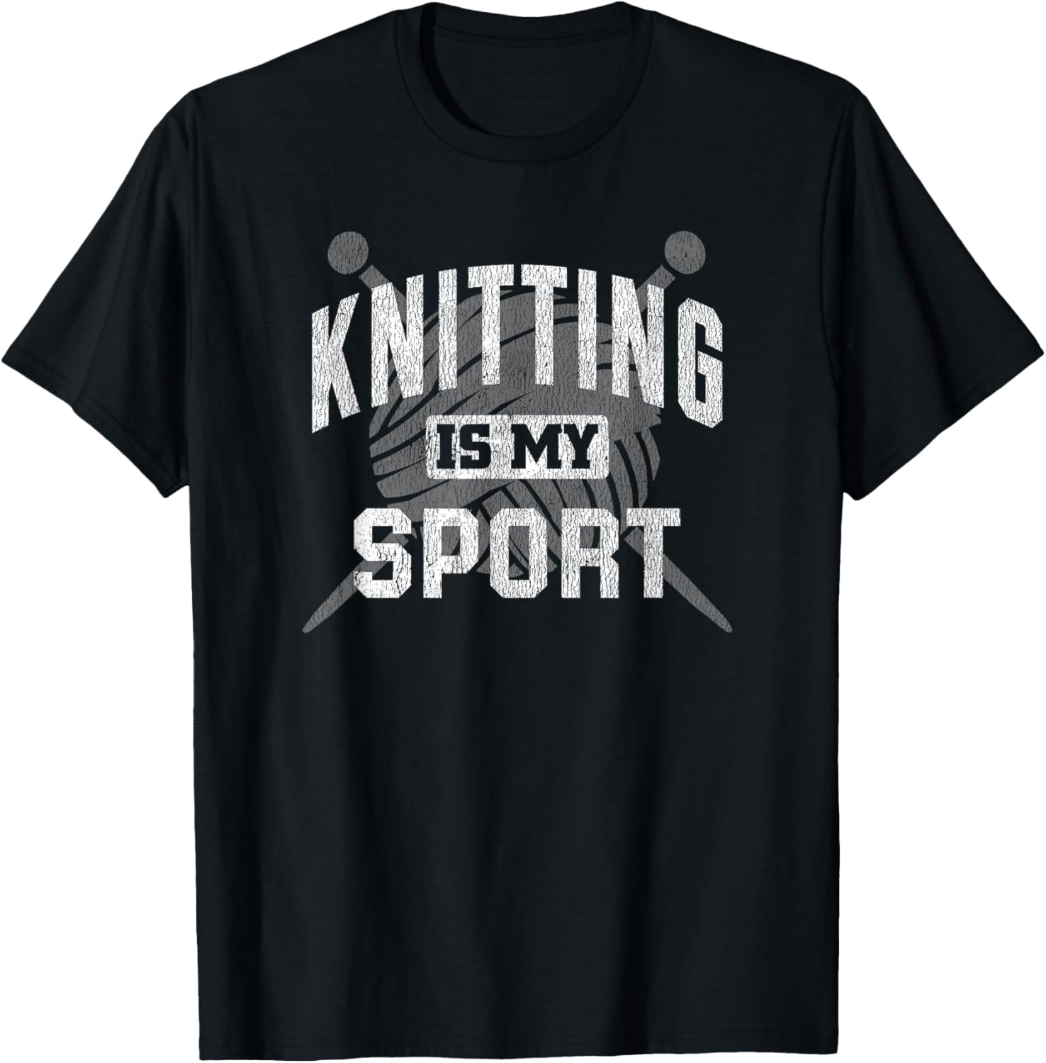 Knitting Is My Sport Funny Knitter Knit Yarn Knitting Lover Yarn Supply | Trending 2025 | Customer Favorite