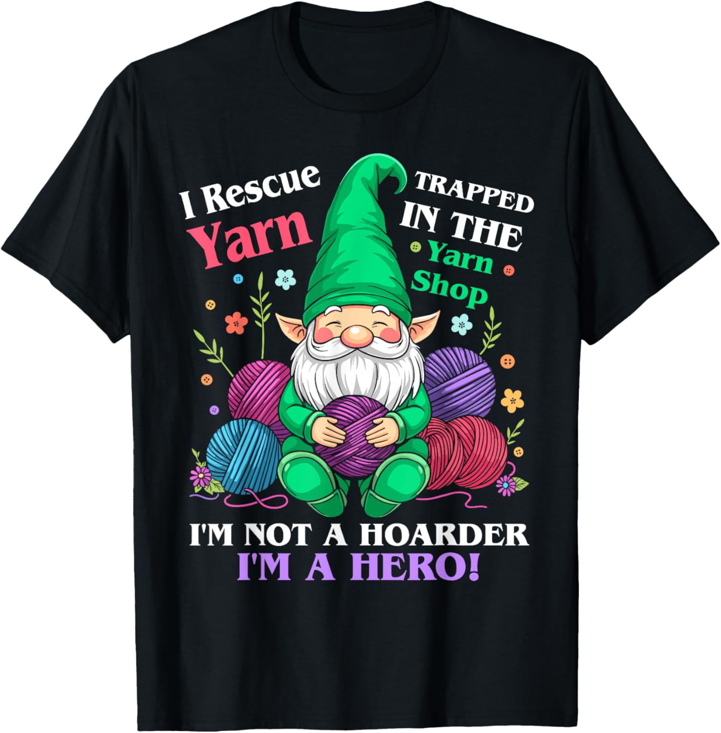 Crochet gnomes women i rescue yarn trapped in the yarn shop Yarn Supply | High Search Volume | Customer Favorite
