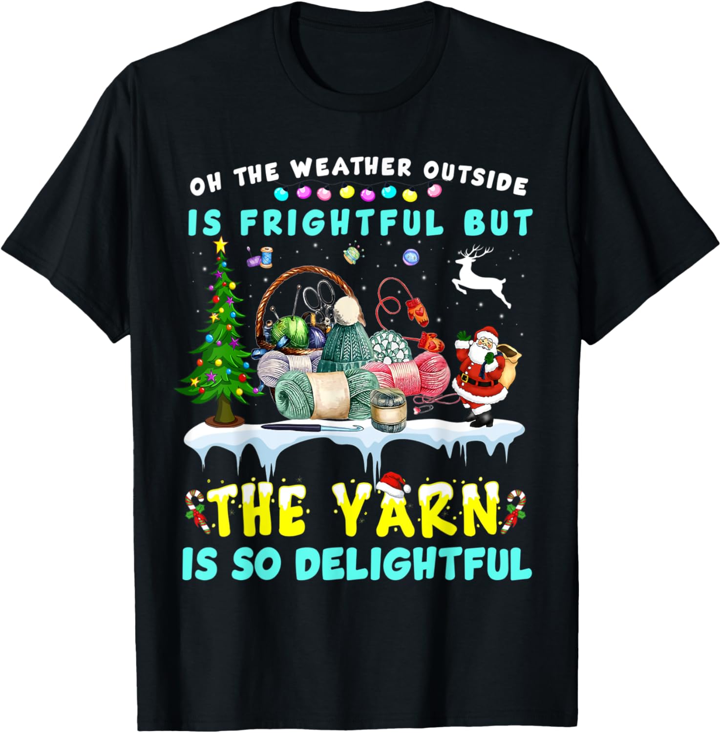 Oh The Weather Outside Is Frightful But The Yarn Yarn Supply | Trending 2025 | Customer Favorite