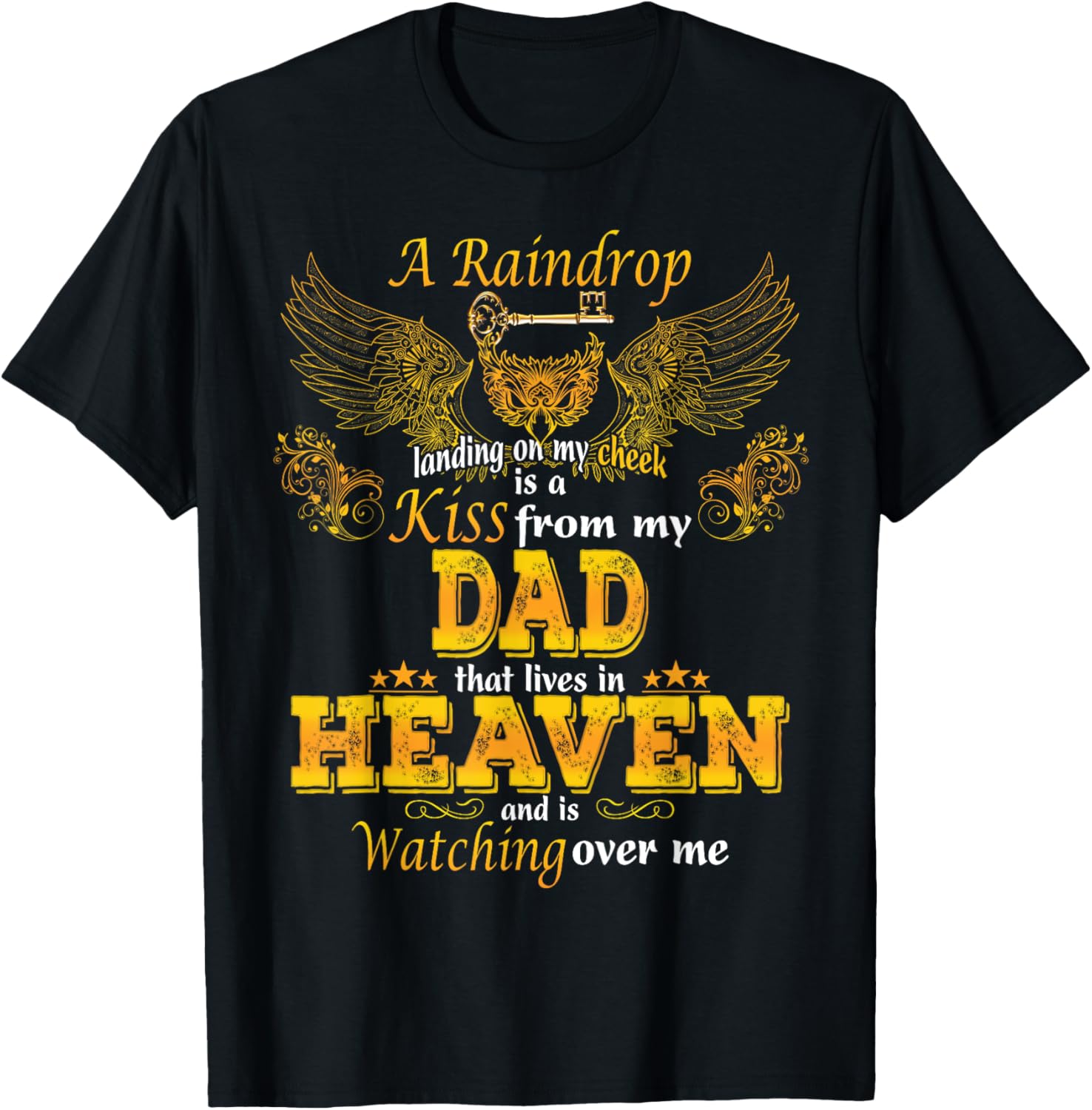 In Memory Of Dad Angel Know Heaven Beautiful Place Apparel | High Search Volume | Aesthetic Casual Look