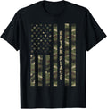 Bryan Place United States Distressed Camo w US Flag Apparel | US Viral Pick | Customer Favorite