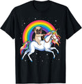 Pug Unicorn T shirt Girls Kids Space Galaxy Rainbow Pugicorn T-Shirt | Trending 2025 | Top Rated Comfort