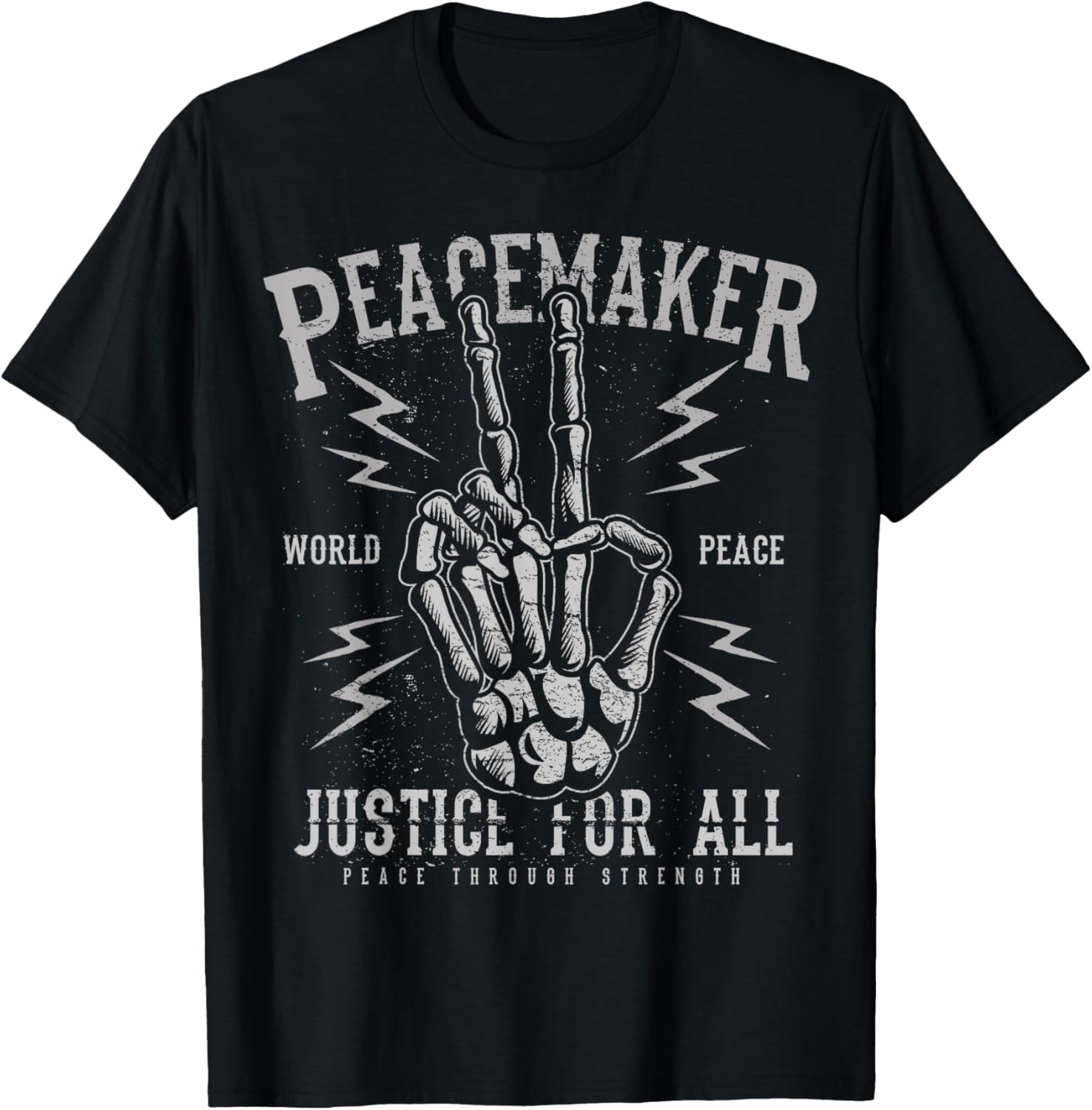 Peace Maker T-shirt punk designed shirt T-Shirt | High Search Volume | Aesthetic Fit