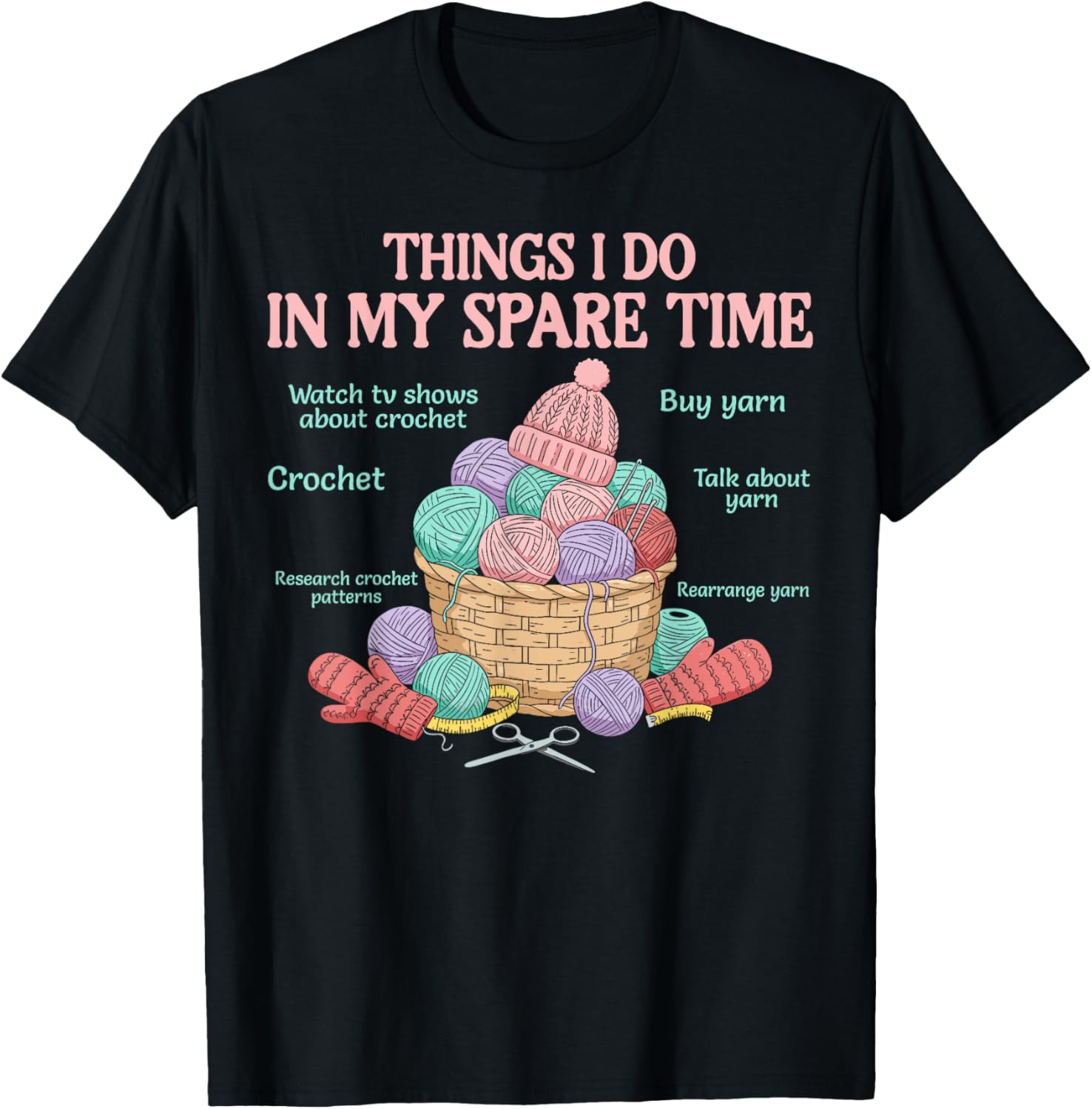 Things i do in my spare time crochet yarn crocheting women Yarn Supply | Trending 2025 | Best Seller Choice