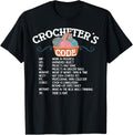 Crochet Yarn Crocheting Shirt Funny Yarn Lovers Men Women T-Shirt | Trending 2025 | Best Seller Choice