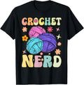 Crochet Nerd Groovy Crocheting Knitting Yarn Lover Yarn Supply | Viral US Pick | Best Seller Choice