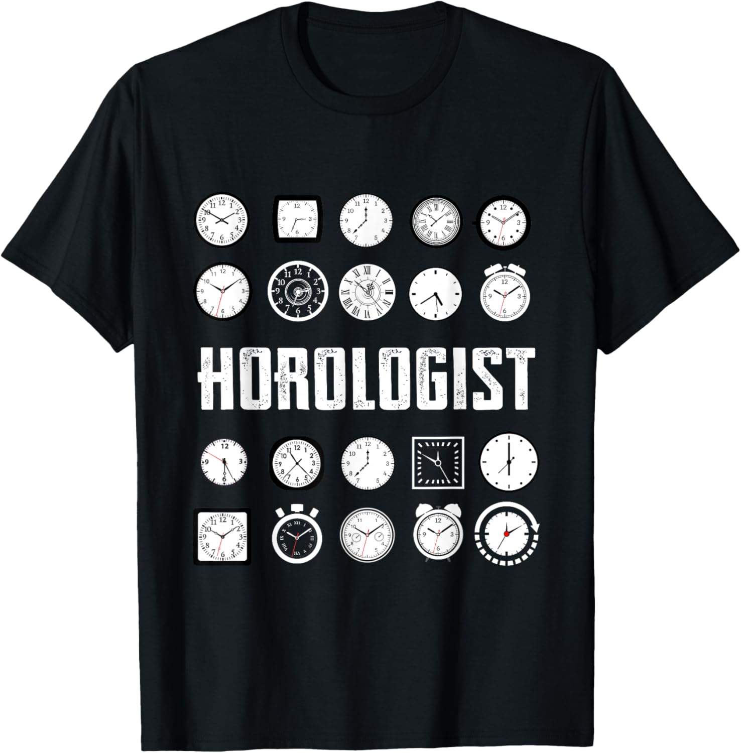 Horologist Shirt For Men Boys Watchmaker Clockmaker Horology T-Shirt | US Viral Style | Comfort Daily Wear