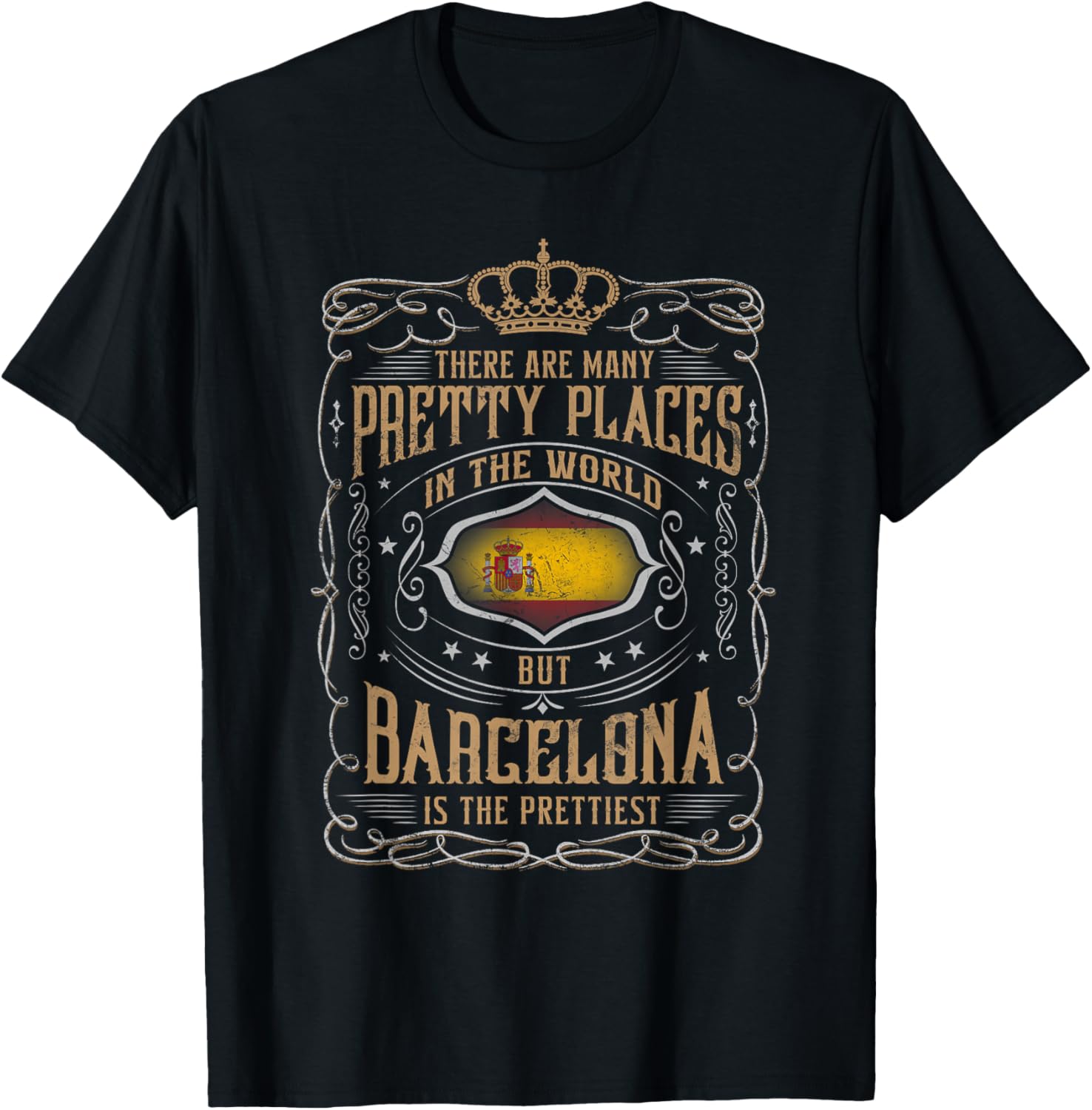 From all places I know, BARCELONA is the prettiest Apparel | Google Shopping Optimized | Customer Favorite