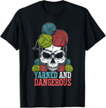 Yarned And Dangerous Crochet Crocheting Yarn Collector Yarn Supply | Viral US Pick | Customer Favorite