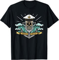 Bondi Beach Australia Sea Captain Pirate Skull Nautical Men Women Kids Apparel | US Viral Pick | Daily Wear Essential
