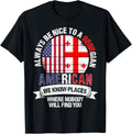 Georgian American We know Places where Country Georgia Flag Apparel | High Search Volume | Customer Favorite
