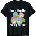 I'm A Knotty Knotty Hooker Crocheting yarn Crochet lover Yarn Supply | Premium Quality | Best Seller Choice