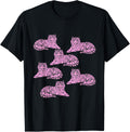 Pink Tiger Pattern Cheetah Boho Aesthetic Big Cats Apparel Premium Print US Top Pick