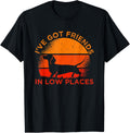 Dachshund I've Got Friends In Low Places Wiener Dog Vintage Apparel | Trending 2025 | Perfect Gift Choice