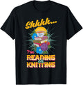 Bookworm knitting teacher library quilting crafting yarn T-Shirt for Men Women T-Shirt | Viral US Pick | Perfect for ...