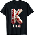 Baseball Home Run Michael Initial Letter Boys Name Apparel | Perfect Gift Idea
