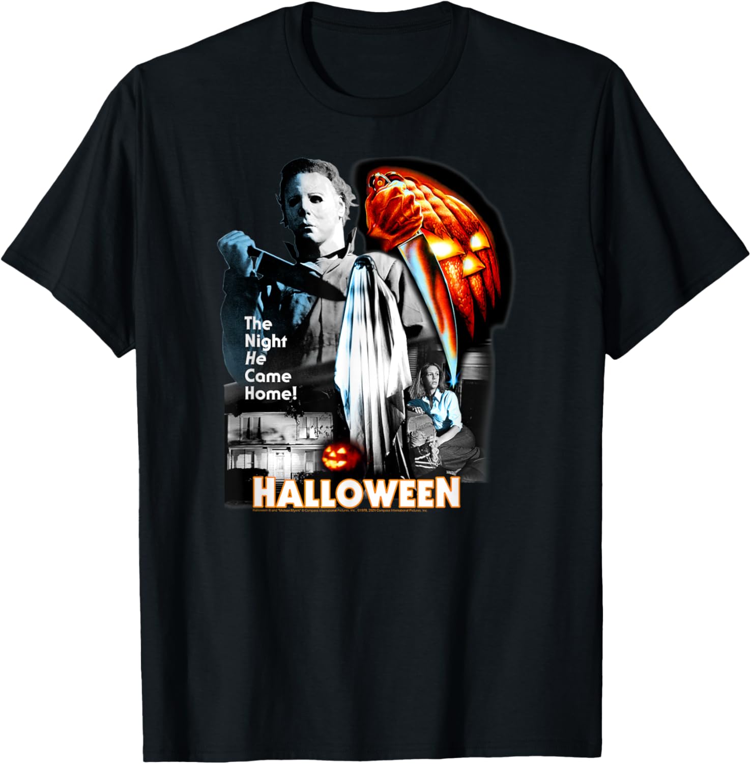 Halloween Poster Collage Apparel | Trending 2025