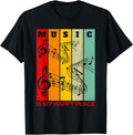 Music is My Happy Place Musician Lover Artists Singer Apparel | Trending 2025 | Customer Favorite