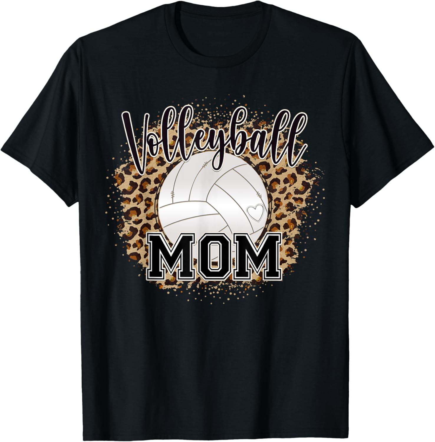 Volleyball Mom Leopard Print Proud Women s Cheetah Pattern Apparel High Search Demand Hot Right Now