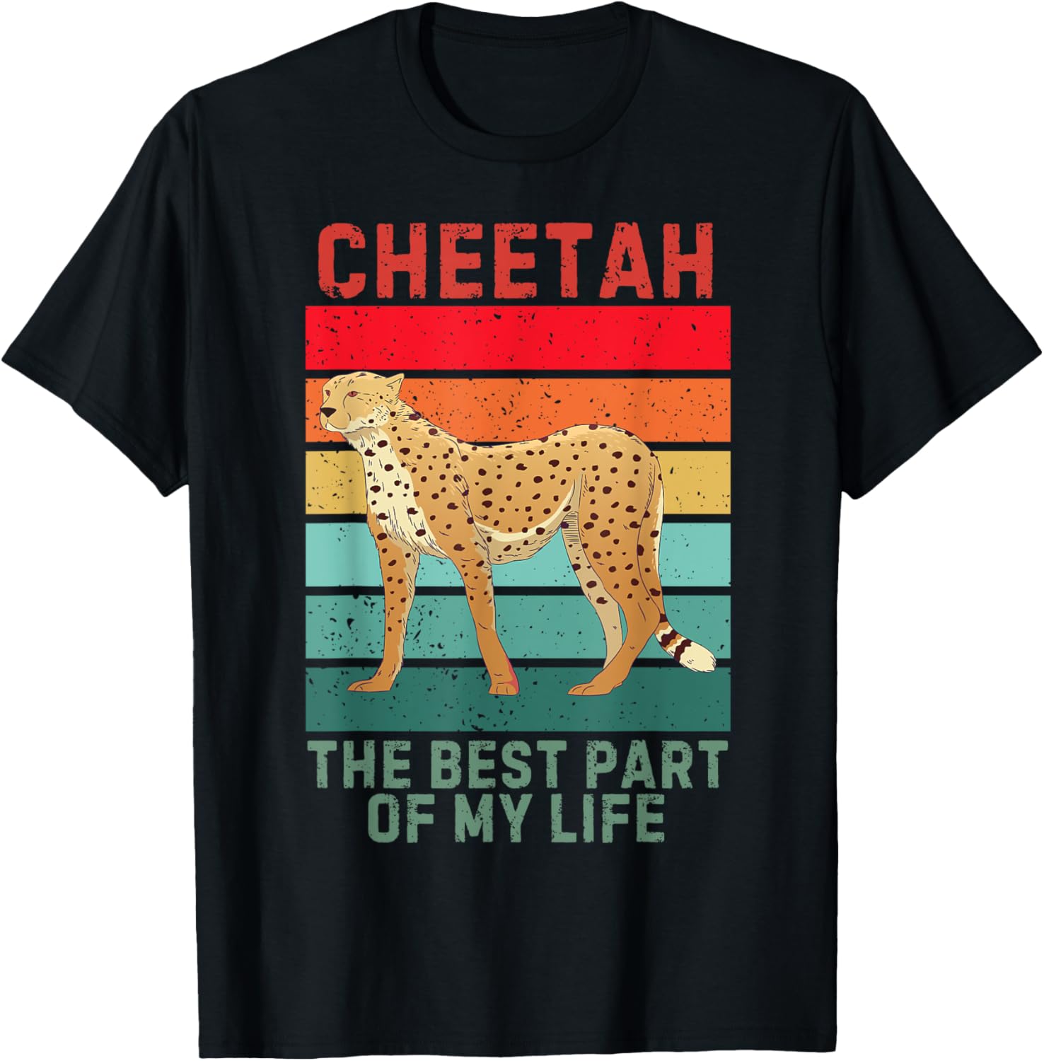 Vintage Cheetah The Best Part Of My Life Retro Cheetah Apparel High Search Demand Fan Favorite