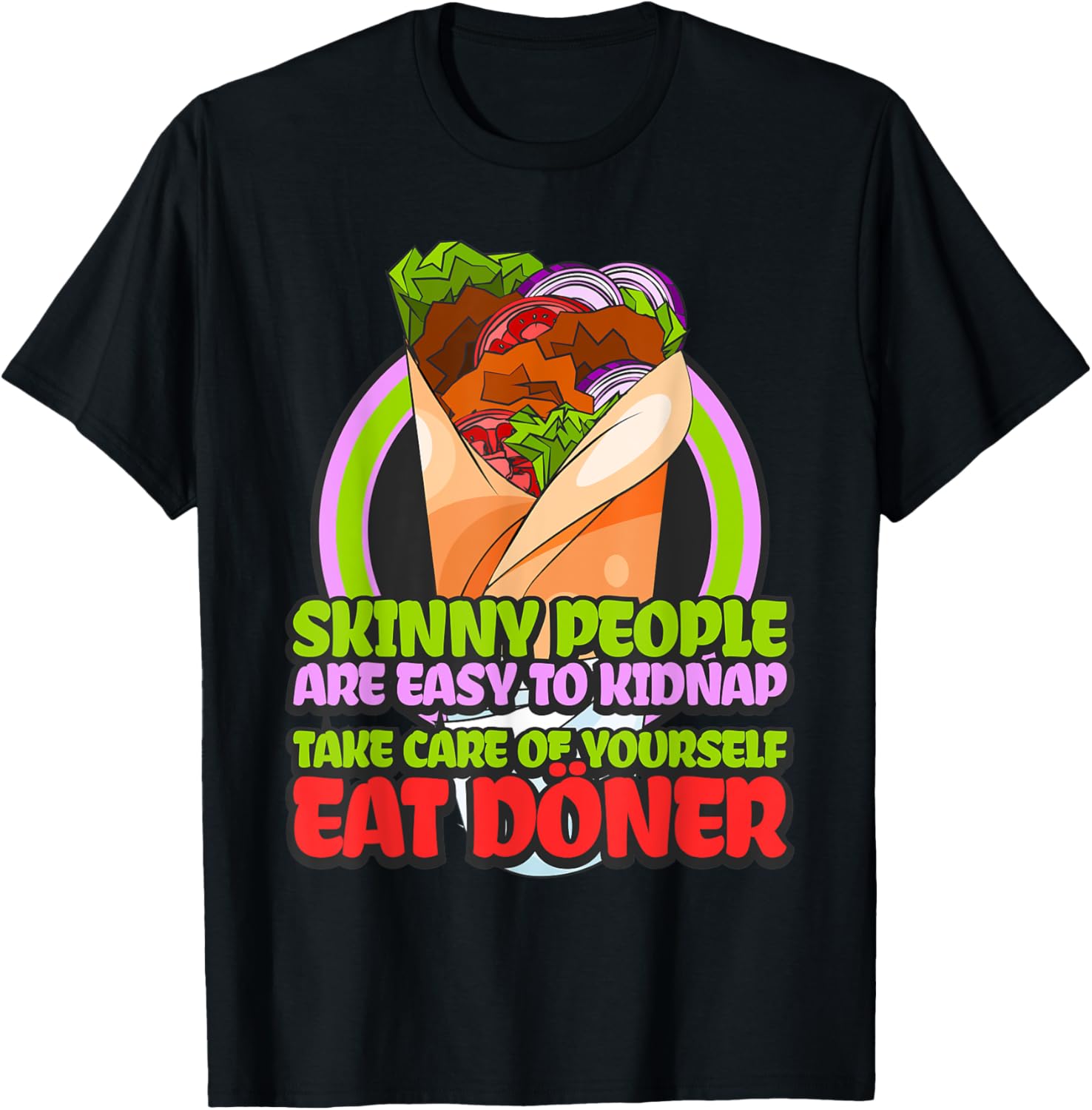 Funny Doner Lover Kebab Maker Apparel | US Viral Style | Comfort Daily Wear