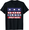 God Bless Jewelry Makers Patriotic Christian Apparel | Trending 2025 | Comfort Daily Wear