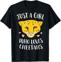 Just A Girl Who Loves Cheetahs Cute Cheetah Girl Apparel High Search Demand Best Seller Look