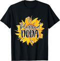 Blessed NONA Leopard Cheetah Sunflower Grandma Trendy Apparel Comfort Fit Hot Right Now