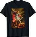 Angels Archangel Michael Defeating Satan Apparel | Trending 2025