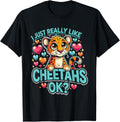 Wild Cat Leopard Cheetah Safari Cheetah Lover Kids Apparel Comfort Fit Hot Right Now
