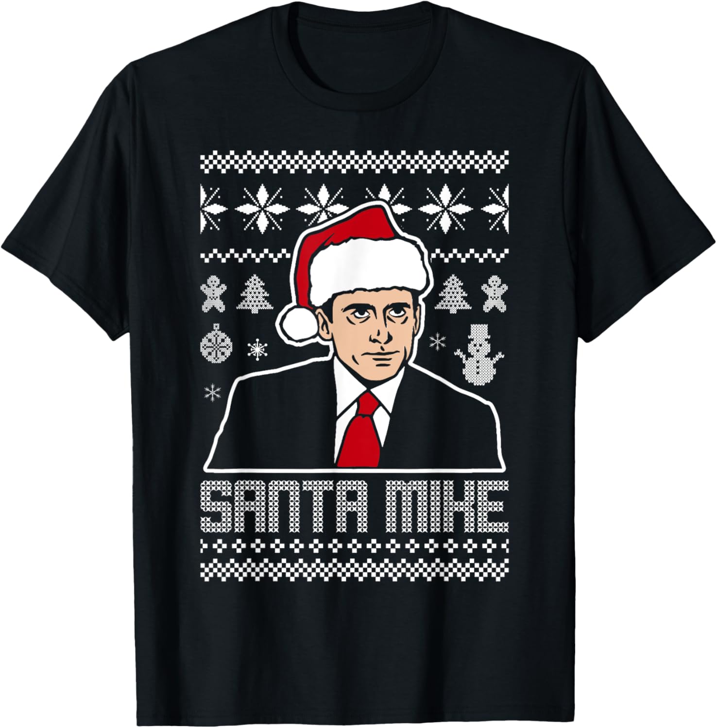 Santa Mike Ugly Christmas Michael Holiday Humor Apparel | US Best Seller