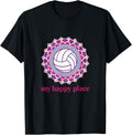 My Happy Place Purple Pink Mandala Volleyball Girls Apparel | Premium Quality | Daily Wear Essential