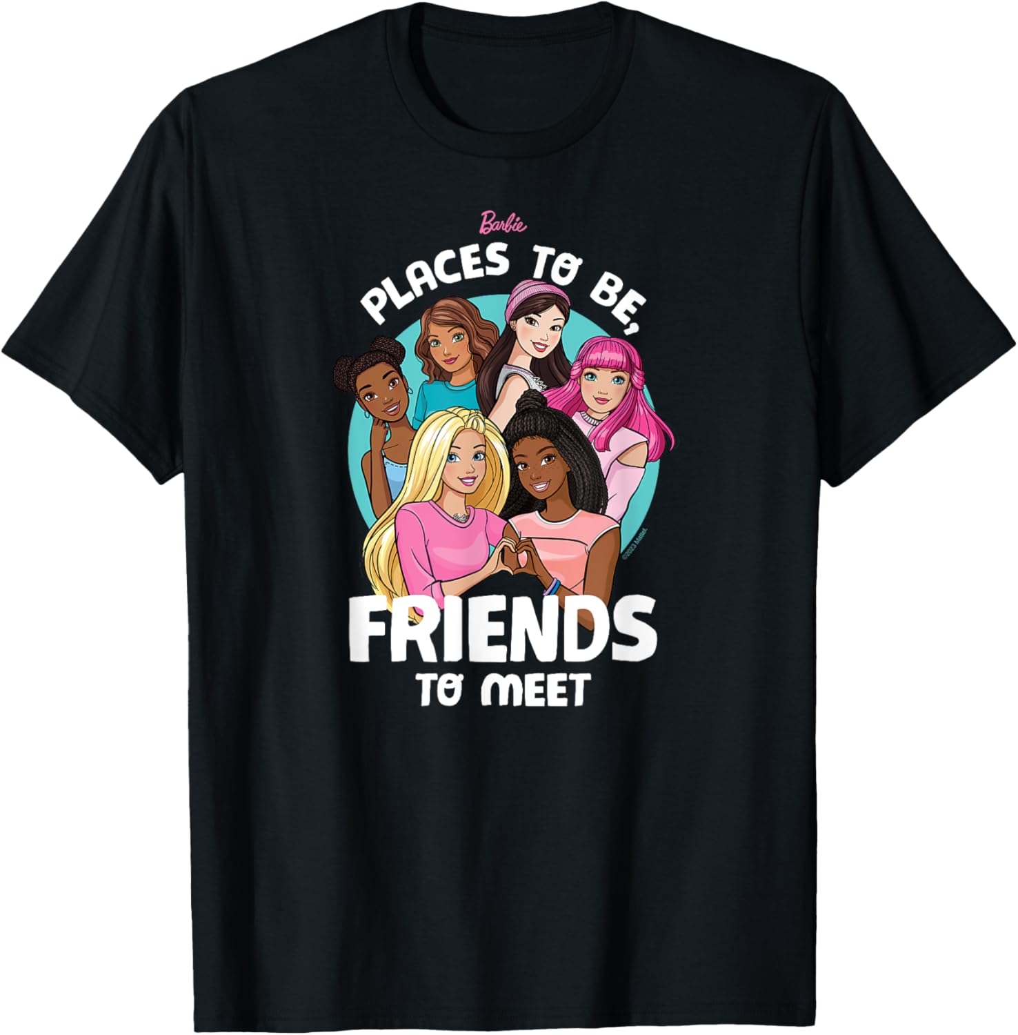 Barbie - Places To Be, Friends To Meet Apparel | High Search Volume | Daily Wear Essential
