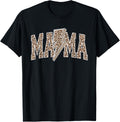 Leopard Mama Shirt Mother Lightning Cheetah Graphic Mom T Shirt High Search Demand Best Seller Look