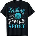 Womens Knitting Is My Favorite Sport Funny Knitter Yarn Yarn Supply | Top Rated | High CTR Title