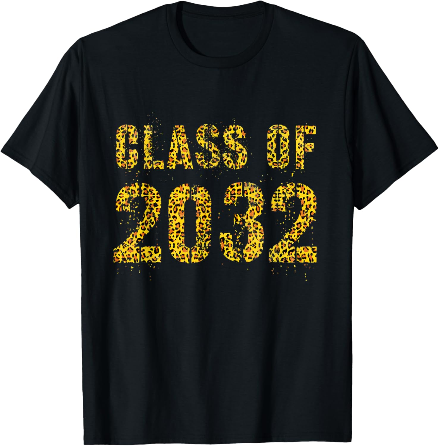 Future Graduation CLASS of 2032 Leopard Print 3rd Gr Girl Apparel Premium Print US Top Pick